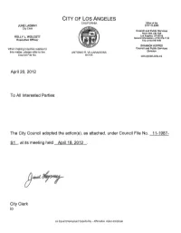 Council Action