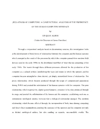 Lations of Computing: a Conjunctural Analysis of the Emergence