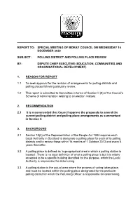 Polling Place Review