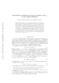 Arxiv:1503.05529V2 [Math.RA] 13 Apr 2015 [ Otepoeto of Projection the So ,Y X, Q Fodr2 N the and 2) Order of Ftaezr Lmns(