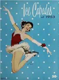 Ice Capades of 1953 Program