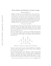 From Schritte and Wechsel to Coxeter Groups 3