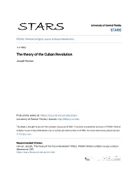The Theory of the Cuban Revolution