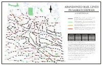 Abandoned Rail Lines in Saskatchewan