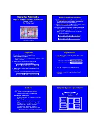 Computer Arithmetic