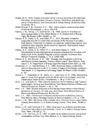 Database of the Uranium Mines, Prospects, Occurrences and Mills In