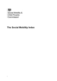 The Social Mobility Index