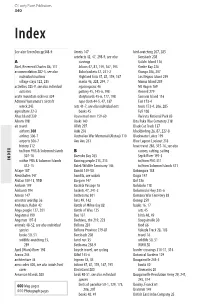 340 See Also Greendex Pp348-9. a Abel, Reverend Charles 86, 117