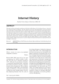 Cohen-Internet-History-2011.Pdf