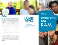 Programs Seminars and Workshops Over the Past Twenty- Five Years