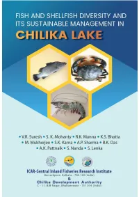 Fish and Shellfish Diversity and Its Sustainable Management in Chilika Lake
