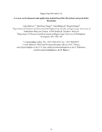 Supporting Information for a Review on Development and Application of Plant-Based Bio-Flocculants and Grafted