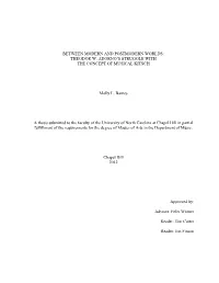 Theodor W. Adorno's Struggle with the Concept