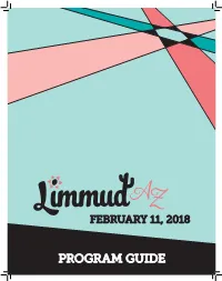 2018 Program Guide