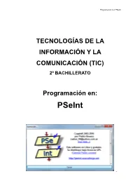 3.7 Manual Pseint