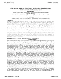 Analyzing the Impact of Mergers and Acquisitions on Customers And