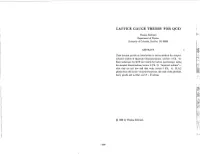Lattice Gauge Theory for Qcd