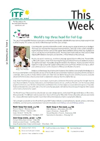 World's Top Three Head for Fed