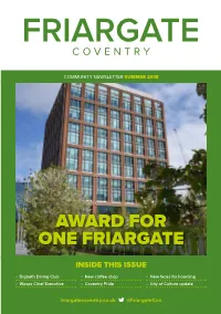 Award for One Friargate