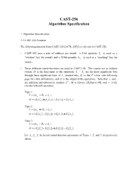 CAST-256 Algorithm Specification
