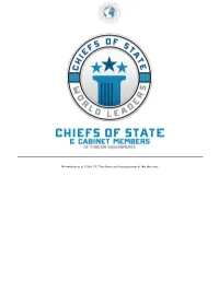 Information As of 5 July 2017 Has Been Used in Preparation of This Directory. PREFACE