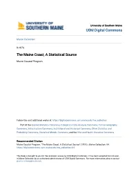 The Maine Coast, a Statistical Source
