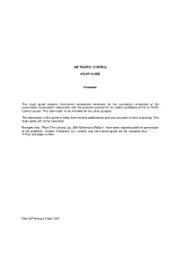 Canadian ATC Exam Study Guide