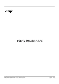 Citrix Workspace