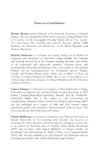 Notes on Contributors
