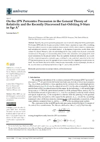 On the 2PN Pericentre Precession in the General Theory of Relativity and the Recently Discovered Fast-Orbiting S-Stars in Sgr A∗