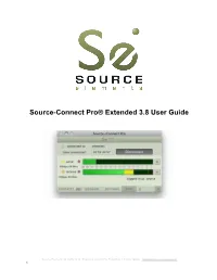 Source-Connect Pro X Version