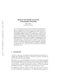 Arxiv:1703.02665V2 [Math.GT] 1 Dec 2017 of Inﬁnite Type