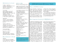 G6PD Deficiency Reference Guide