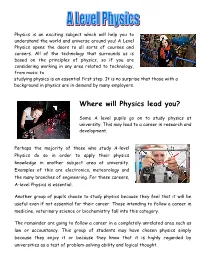 Physics Course Handout