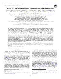 A Sub-Neptune Exoplanet Transiting a Solar Twin in Ruprecht 147