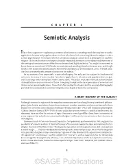 Semiotic Analysis
