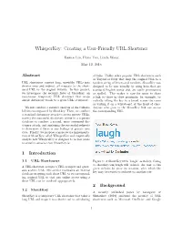 Whisperkey: Creating a User-Friendly URL Shortener