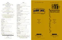 Check out Our Spizzico Menu & Combine Your Orders Check out Our