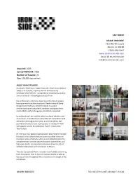 Factsheet Miami Ironside
