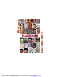 Selected Writings of Piyaray Lal Raina
