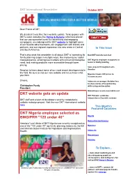 DKT Website Gets an Update DKT Nigeria Employee Selected As