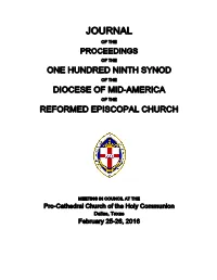 DMA 109Th Synod Journal