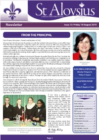 Newsletter Inside This Issue