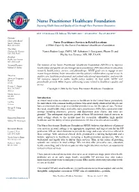 NPHF Announces White Paper