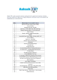 S.No. Allowed Apps' List on Academic Devices 1 18 Years