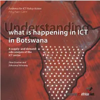 Understanding What Is Happening in ICT in Botswana