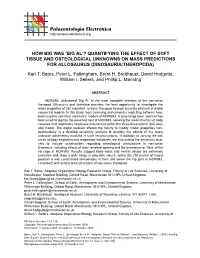 'Big Al'? Quantifying the Effect of Soft