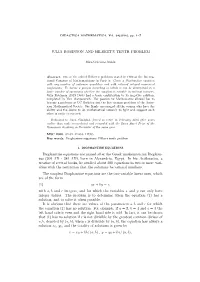 JULIA ROBINSON and HILBERT's TENTH PROBLEM Diophantine