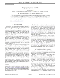 Pin Groups in General Relativity