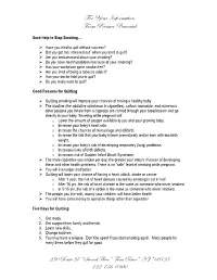 Smoking Cessation Program
